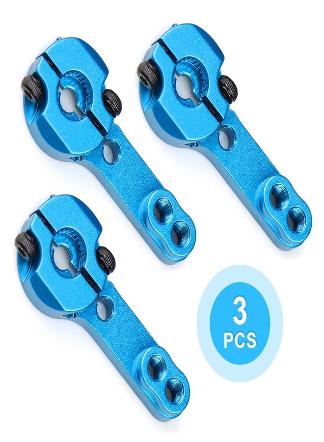 AIMROCK 3PCS 25T Aluminum Servo Arm Horn M3 Threads Steering Arms for 1/8 1/10 RC Car Truck Buggy Airplane - Image 2